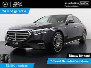 Mercedes-Benz E-klasse 400 e 4MATIC Exclusive Line | Luchtvering | Achteras besturing | Panorama - Schuifdak | Trekhaak Wegklapbaar | Stoelventilatie/-verwarming Voor | Burmester 4D Surround System | 20"AMG Velgen