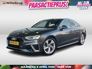 Audi A4 Limousine 35 TFSI 150pk S-Tronic S edition / Panoramadak / S-Line Exterieur & Interieur / Navigatie / LED Koplampen / Parkeersensoren / 18" LMV