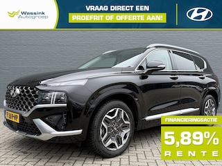 Hyundai Santa Fe 1.6 T-GDi HEV 230pk Aut. Premium Plus Sky | Schuif-Kanteldak | Full option | Wit Lederen interieur | Stoel ventilatie | Krell Speakers