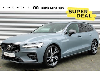 Volvo V60 B4 Automaat Plus Dark | Lichtmetalen Velgen 5-Spaaks 18" | Actieve Noodgeval Assistent | Cruise Control Adaptief Met Stop&Go En Stuurhulp | Dodehoekdetectie Met Correctie | Draadloze Telefoonlader | Electronic Climate Controle | Voorstoelen + Stuurwiel verwarmend + Achterbank Verwarmend