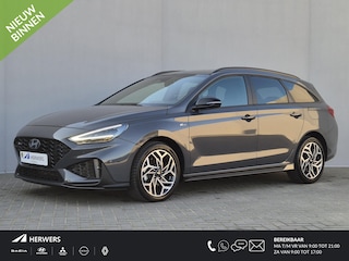 Hyundai i30 Wagon 1.0 T-GDi MHEV N-Line Automaat / Fabrieksgarantie tot 01-2030 / Stuur-, en Stoel verwarming / Achteruitrijcamera / Adaptief CC / Keyless Entry/Start / Climate control / Apple Carplay Android Auto /