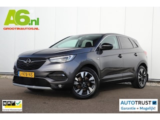Opel Grandland X 1.2 Turbo Ultimate 131PK Trekhaak Navigatie Carplay Android 360 graden Achteruitrijcamera Stoelverwarming Climate Cruise Control