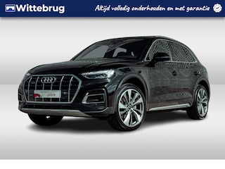 Audi Q5 50 TFSI e 299pk quattro Advanced | Panoramadak | Memory | Sportstoelen leder-alcantara | Trekhaak | Matrix | 21" LM velgen | Camera