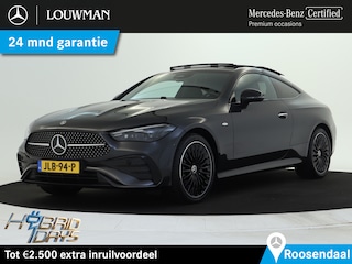 Mercedes-Benz CLE Coupé 300 e AMG Plug-In Hybride | Panoramadak | Burmester® | Dode Hoek Ass | Distronic | Memory | Stuur en Stoelverwarming | Inclusief 24 maanden Mercedes-Benz Certified garantie voor Europa.