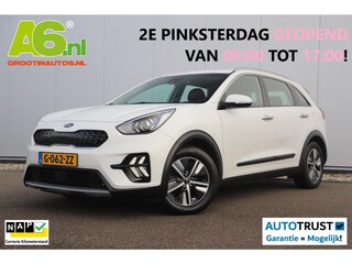 Kia Niro 1.6 GDi Hybrid DynamicLine Half Leder Navigatie Achteruitrijcamera Adaptive Cruise Carplay Android