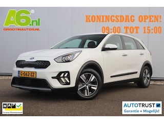 Kia Niro 1.6 GDi Hybrid DynamicLine Half Leder Navigatie Achteruitrijcamera Adaptive Cruise Carplay Android