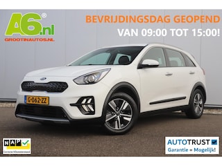 Kia Niro 1.6 GDi Hybrid DynamicLine Half Leder Navigatie Achteruitrijcamera Adaptive Cruise Carplay Android