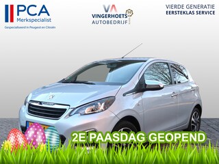 Peugeot 108 1.0 e-VTi Allure 73 Pk. 5-Deurs Climate Control * Begrenzer * L.M. Velgen * Telefoonkoppeling * USB * Mistlampen * Donkere ruiten Achterportieren * Vingerhoets; Vierde Generatie Eersteklas Service ! Al meer dan 100 jaar een begrip in de Brabantse Kempen.
