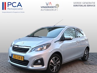 Peugeot 108 1.0 e-VTi Allure 73 Pk. 5-Deurs Climate Control * Begrenzer * L.M. Velgen * Telefoonkoppeling * USB * Mistlampen * Donkere ruiten Achterportieren * Vingerhoets; Vierde Generatie Eersteklas Service ! Al meer dan 100 jaar een begrip in de Brabantse Kempen.