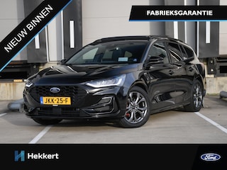 Ford Focus Wagon ST Line X 1.0 EcoBoost Hybrid 155pk Automaat SCHUIF-DAK | LEDER | WINTER PACK | ADAPT. CRUISE | B&O | HUD | BLIS