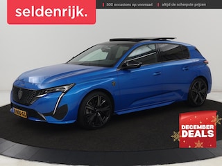 Peugeot 308 1.6 PHEV 225 GT | Panoramadak | Stoelverwarming | 360 Camera | Focal Sound | Adaptive cruise | Matrix LED | Keyless | Carplay | Navigatie | Leder/Alcantara | Dodehoek detectie | Plug In