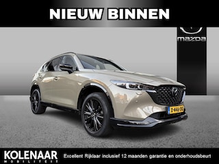 Mazda CX-5 2.0 automaat e-Sky-G 165pk Homura Black Edition/1e eigenaar/Dealeronderhouden/Afn. trekhaak/Leder/Airco/Adaptive/HUD/Schuifdak/CarPlay