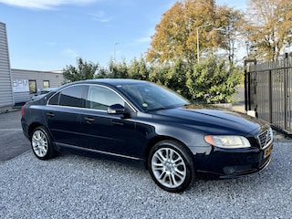 Volvo S80 2.5 T Aut. Summum Carplay|Leer|Cruis|Keyless Zwart!