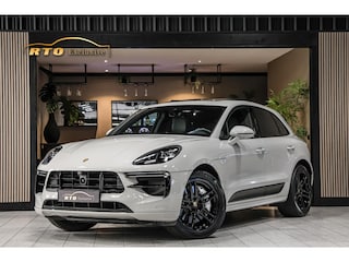 Porsche Macan 2.9 Turbo|Krijtgrijs|Pano|Leder|Chrono|Luchtv.