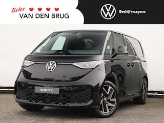 Volkswagen ID. Buzz Bedrijfswagens Anniversary Edition 210 kW (286 pk) | 2x Schuifdeur | Achterklep | 2 Stoelen | Trekhaak | Side Assist | 360 Camera |