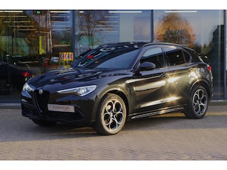 Alfa Romeo Stelvio 2.0 T 280 PK AWD Q4 Veloce, Adap. Onderstel, Panoramadak, Trekhaak, H/K Sound, Lederen Sportstoelen