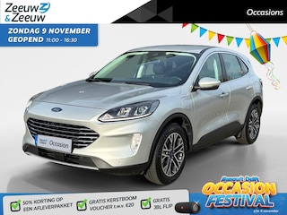 Ford Kuga 225PK PHEV Titanium | 1e eigenaar | Camera | Adaptive Cruise Control | Climate Control | Lichtmetalen Velgen | Navi | Apple CarPlay/Android Auto | Licht & Regen Sensor |