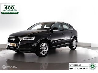Audi Q3 1.4 TFSI 150PK Automaat S-line Sport Advance Sport trekhaak|led|leer|nav|pdc|lmv18