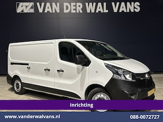 Opel Vivaro 1.6 CDTI 126pk L2H1 inrichting Euro6 Airco | Camera | Navigatie | Omvormer | LED Trekhaak, Cruisecontrol, Parkeersensoren, Bijrijdersbank