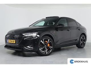 Audi E-tron 55 quattro S edition 95 kWh | Trekhaak | B&O | Dealer Onderhouden! | Navi | Camera | Cruise Adaptive | memory Zetels | Open Dak | 21'' Lichtmetalen Velgen