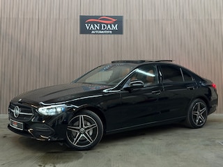 Mercedes-Benz C-klasse 300 e AMG Line 2022 PANO LED CAMERA LEDER