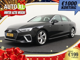 Audi A4 Limousine 35 TFSI 150 PK S-Line+ H-Leder  Carplay Trekhaak
