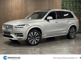 Volvo XC90 T8 AWD Recharge Ultimate Bright | Trekhaak | All Season Banden | 360° Camera | Head-Up Display | Harman Kardon | 455pk | Alcantara hemelbekleding | Adaptieve Cruise Control | Standkachel met Volvo On Call App | Stoelverwarming voor+achter | Stuurwielverwa