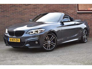 BMW 2-serie Cabrio 230i High Executive Edition '20 LED M Pakket NAP NL Auto Leder Navi Clima Cruise Inruil mogelijk