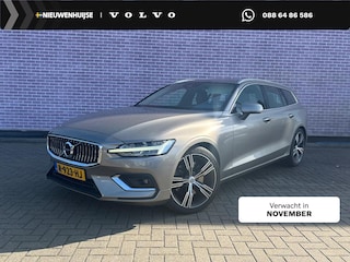 Volvo V60 2.0 T5 Inscription | Trekhaak | Adaptive cruise control | Lederen bekleding | Actieve LED koplampen | Stoelverwarming | Achteruitrijcamera | 19" velgen | Parkeersensoren voor + achter | Navigatie | Apple Carplay / Android Auto |