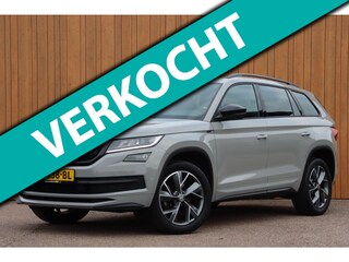Skoda Kodiaq 1.5 TSI Sportline Business org.NL el.klep+trekhaak camera stuur+stoelverw. canton