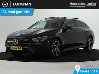 Mercedes-Benz CLA Shooting Brake 250 e Business Solution AMG Nightpakket | Panoramadak | Sfeerverlichting | Keyless Go | Parkeerpakket met Camera | LED | Inclusief 24 maanden Mercedes-Benz Certified garantie voor Europa.