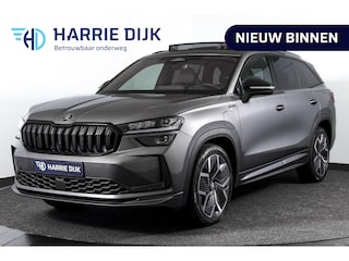 Skoda Kodiaq 1.5 TSI PHEV Sportline Business | S/K-Panodak | DCC+ | Dig. Cockpit | Adapt Cruise | Memory | Winterpakket | Camera | NAV + App. Connect | ECC | DAB | Elek. Trekhaak | Elek. Klep | LM 20" | 0767