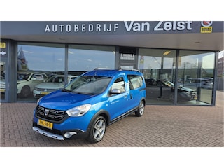 Dacia Dokker 1.3 TCe Stepway 131 PK , AIRCO, Multimediasysteem, Navigatie, Achteruitrijcamera, Cruise control, Bluetooth, Parkeersensoren, Elektrische ramen en spiegels, BOVAG GARANTIE