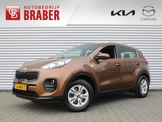 Kia Sportage 1.6 GDI ComfortLine Navigator | Airco | Cruise | 16" LM | Trekhaak | Camera | Dealeronderhouden |