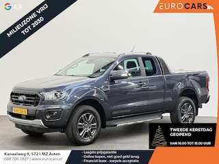 Ford Ranger 2.0 EcoBlue 213pk Wildtrak Supercab Automaat 4x4 Navigatie Camera Trekhaak Airco Bluetooth