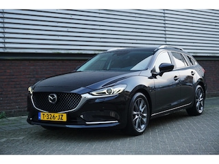 Mazda 6 Sportbreak 2.0 SkyActiv-G 165 Zwart metallic/Trekhaak/Head-Up /Nederlandse auto.