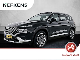 Hyundai Santa Fe 1.6 PHEV Comfort Smart Sky 265pk Automaat | Schuif/Kanteldak | Navigatie | Climate Control | Adaptieve Cruise Control | Achteruitrijcamera | 19" Lichtmetalen Velgen | Keyless Entry/Start | Dodehoek Detectie | Verwarmbare Voorstoelen | Apple Carplay/Android Auto |