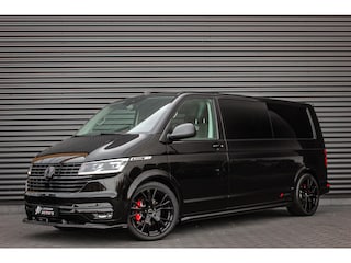 Volkswagen Transporter 2.0 TDI L2H1 30 DC BULLI 150PK DUBBEL CABINE / LEDEREN BEKLEDING / PDC / VERLAGINGSVEREN / APPLE CARPLAY /