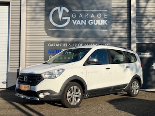 Dacia Lodgy 1.2 TCe Stepway 7p. 116PK Trekhaak,Navi,Airco,Cruise,Isofix,Bluetooth,ElektrRamen+Spiegels,Parkeersensoren,Lmv.