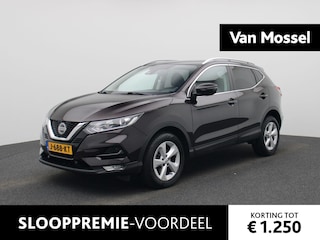 Nissan Qashqai 1.5 dCi Acenta | Automaat | Apple/Android Play | Cruise | Camera | DAB | LED | PDC V+A | Panorama Dak | 12 Maand BOVAG Garantie! |