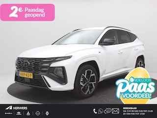 Hyundai Tucson 1.6 T-GDI PHEV N Line Edition / Navigatie / Leer-Alcantara bekleding met rode stiksel / 19" LMV / Stoelverwarming voor / LED verlichting /