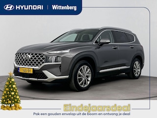 Hyundai Santa Fe 1.6 T-GDI PHEV COMFORT SMART | TREKHAAK | CHIQUE LEDEREN INTERIEUR | ALL SEASONS | NAVI | CLIMA | CRUISE ADAPT. | 360 CAMERA | 19'' LMVELGEN | FABRIEKSGARANTIE GELDIG T/M 4-2027! |