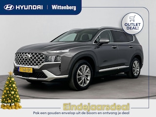 Hyundai Santa Fe 1.6 T-GDI PHEV COMFORT SMART | TREKHAAK | CHIQUE LEDEREN INTERIEUR | ALL SEASONS | NAVI | CLIMA | CRUISE ADAPT. | 360 CAMERA | 19'' LMVELGEN | FABRIEKSGARANTIE GELDIG T/M 4-2027! |