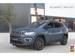 Jeep Compass 4xe 240 Plug-in Hybrid Electric S | Leder | Rear View Cam.| Alpine | Zwart Dak | Memory |
