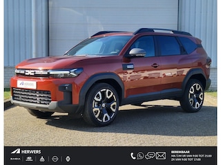 Dacia Bigster Full Hybrid 155pk Journey / Panorama dak / Adaptieve Cruise Control / Elektrisch bedienbare Achterklep / Voorruitverwarming / Verwarmbare voorstoelen / Stuurwielverwarming / Navigatie af fabriek / 360 Graden(Rondomzicht)-camera / Apple Carplay & Android Auto / 19" Lichtmetalen Velgen / Levertijd I.O. /