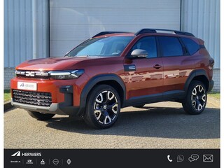 Dacia Bigster Full Hybrid 155pk Journey / Panorama dak / Adaptieve Cruise Control / Elektrisch bedienbare Achterklep / Voorruitverwarming / Verwarmbare voorstoelen / Stuurwielverwarming / Navigatie af fabriek / 360 Graden(Rondomzicht)-camera / Apple Carplay & Android Auto / 19" Lichtmetalen Velgen / Levertijd I.O. /