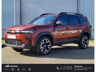 Dacia Bigster Full Hybrid 155pk Journey / Panorama dak / Adaptieve Cruise Control / Elektrisch bedienbare Achterklep / Voorruitverwarming / Verwarmbare voorstoelen / Stuurwielverwarming / Navigatie af fabriek / 360 Graden(Rondomzicht)-camera / Apple Carplay & Android Auto / 19" Lichtmetalen Velgen / Levertijd I.O. /