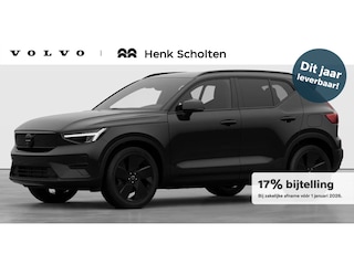 Volvo EX40 Single Motor Extended Range Plus Black Ed. 82 kWh Adaptieve cruise control | Harman Kardon Geluidsinstallatie | Stoelen voor verwarmbaar | Stuurwiel verwarmbaar | 360 graden camera | Pilot assist | 20'' Lichtmetalen Black Ed. velgen | Extra getinte ramen achter