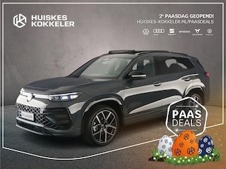 Volkswagen Tayron 1.5 eHybrid R-Line Edition 272pk DSG Automaat, Panoramadak, Rondomzicht camera, Trekhaak, Black style, Elektrische achterklep, Navigatie, App connect