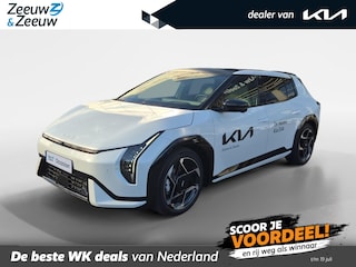 Kia EV4 GT-PlusLine 81.4 kWh | Climate Control | 360 Graden Camera | Memory Stoelen | Stoelverwarming | Stuurverwarming | Stoelventilatie | Open Dak | Navigatie | Elektrische Achterklep | DEMO |